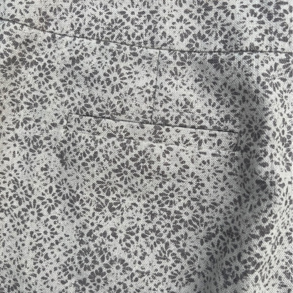 Loft tan and light brown floral linen mini skirt - Picture 7 of 9